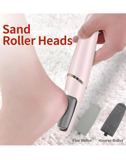 WEIMEI Rechargeable Electric Foot File Callus Remover for Wet & Dry Pedicure
